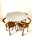 Dining Table and Chairs, 1970s, Set of 5, Image 1