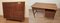 Sideboard und Schreibtisch aus Teak, Eiche & Messing von Edmondo Palutari für Dassi, 1950er, 2er Set 1