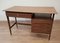 Enfilade et Bureau en Teck, Chêne et Laiton par Edmondo Palutari pour Dassi, 1950s, Set de 2 5