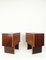 Italian Modern Burled Walnut Bedside Tables in the style of Paolo Buffa, 1950s, Set of 2, Image 3
