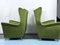 Italienische Mid-Century Isa Armlehnstühle aus Grünem Samt von Gio Ponti für Isa Bergamo, 1950er, 2er Set 11