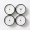 Weather Station with Clock by Henning Koppel for Georg Jensen, 1980s, Set of 4, Image 5