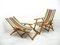 Deck Chairs, 1970s, Set of 2 5