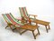Deck Chairs, 1970s, Set of 2 3