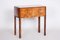 Small Czech Walnut Bauhaus Side Table, 1930s, Image 1