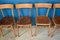 Bohemian Bistro Chairs, 1950s, Set of 6 4