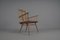 Mid-Century Modern Hand-Carved Wooden Armchair, 1950s 4