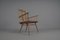 Mid-Century Modern Hand-Carved Wooden Armchair, 1950s, Image 4