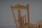 Handgeschnitzter Mid-Century Armlehnstuhl aus Holz, 1950er 10
