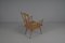 Mid-Century Modern Hand-Carved Wooden Armchair, 1950s, Image 6