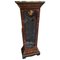 Table Clock with Marquetry and Display Case with Bronze Finials, Set of 2, Image 10