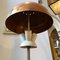 Lampe de Bureau Industrielle Mid-Century en Marbre et Cuivre, Italie, 1950s 12