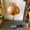 Mid-Century Modern Italian Industrial Marble and Copper Table Lamp, 1950s 3
