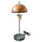 Industrielle italienische Mid-Century Tischlampe aus Marmor & Kupfer, 1950er 1