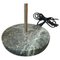 Mid-Century Modern Italian Industrial Marble and Copper Table Lamp, 1950s, Image 2
