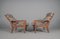 Teak Armchairs and Stool by Juul Kristensen, 1960s, Denmark, Set of 4 5