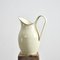 Vintage Cream Enamel Jug, 1960s, Image 1