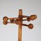 Pine Wooden Coat Rack, Sweden, 1960s, Image 4