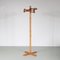 Pine Wooden Coat Rack, Sweden, 1960s, Image 1