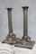 Bronze Column Candlesticks with Ornate from Fraget, 1890, Set of 2 1