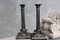 Verzierte Bronze Säulen Kerzenständer von Fraget, 1890, 2er Set 10