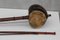 Instrumento de dos cuerdas Saw U tailandés vintage de madera y cáscara de coco, años 40, Imagen 5