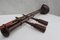 Vintage Thai Saw U 2-String Instrument in Wood and Coconut Shell, 1940s 2