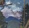 W. Scherer, Mountain Landscape, Oil on Cardboard, Framed 6