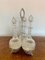 Antique Victorian Quality Cut Glass Decanters, 1860, Set of 4 1