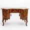 Baroque Style Desk with Walnut Veneer, 1800s 3