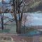 Helène Hantz, L'Ile Rousseau, Pont du Mont-Blanc et lac à Genève, Oil on canvas, Image 6
