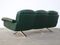Vintage DS-31 Green Leather Three-Seater Sofa from de Sede 2