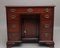 18th Century Mahogany Kneehole Desk, 1780s, Image 12