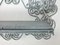 Wrought Iron French Wall Shelf for Kitchen or Bathroom, 1950s 3