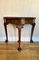 Vintage Figured Walnut Card Table, 1920 2