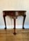 Vintage Figured Walnut Card Table, 1920 3