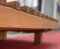 Vintage Sliding Bench in Elm by P. Chapo 8