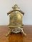 Antique Victorian Mantle Clock in Ornate Brass, 1880, Image 8