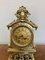 Antique Victorian Mantle Clock in Ornate Brass, 1880 3