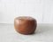 Pouf in Brown Synthetic Leather, 1970s 5