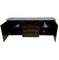 Black Lacquered Sideboard with Shaped Wood by Pierre Cardin for Roche Bobois, 1970s 6