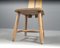 Brutalist Oak Dining Chairs from De Puydt, 1970s Set of 6, Image 29