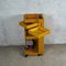 Movable Yellow Organizer Table by Bieffe Padova, 1970s 9