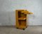 Movable Yellow Organizer Table by Bieffe Padova, 1970s 2