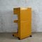 Movable Yellow Organizer Table by Bieffe Padova, 1970s 7