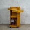 Movable Yellow Organizer Table by Bieffe Padova, 1970s 6