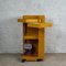 Movable Yellow Organizer Table by Bieffe Padova, 1970s, Image 6