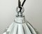 Lámpara industrial de aluminio fundido en gris de Yamada Co.ltd., Años 60, Imagen 5