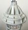 Lámpara industrial de aluminio fundido en gris de Yamada Co.ltd., Años 60, Imagen 7