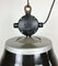 Industrial Black Enamel Factory Pendant Lamp, 1960s 3